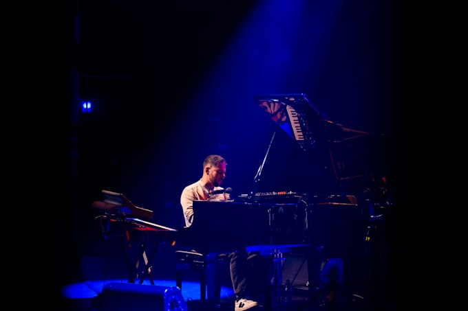 record piano, rhodes and synth layers for your song