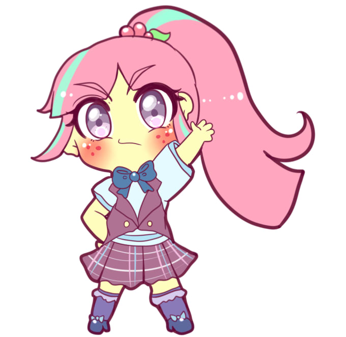 chibi lilypichu drawing