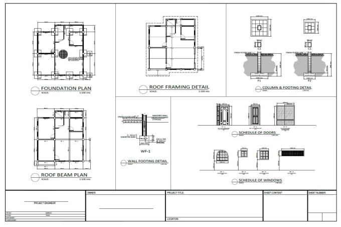 Draft draw or edit your construction plans by Bellesanoria Fiverr