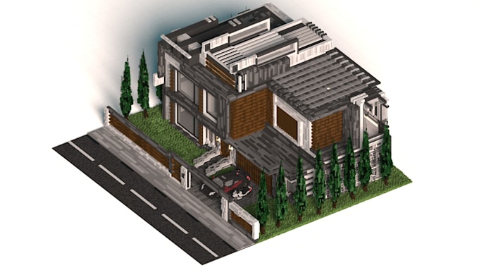 sell this voxel house