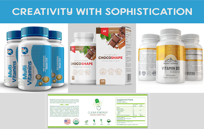 Design supplement label, product packaging label by Zaidayub ...