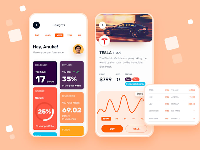 Design amazing ui ux for mobile and web app user interface by ...