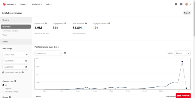 be your professional pinterest  manager and expert in tailwind