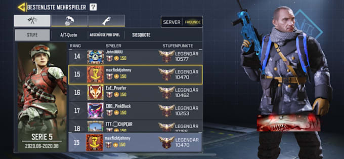 Cod R5ank Up Rank up your cod mobile account by Yourtrip | Fiverr