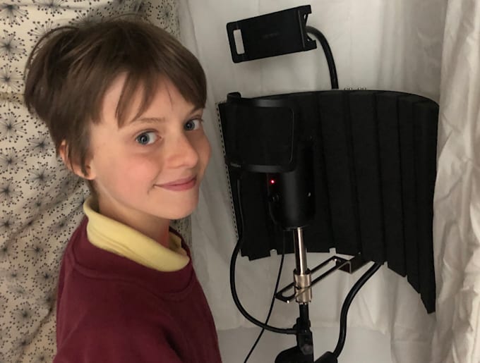 record a fantastic british kids, child, teen voice over