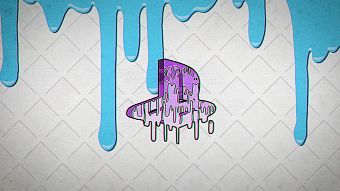 create a retro 90s 80s tv logo reveal intro