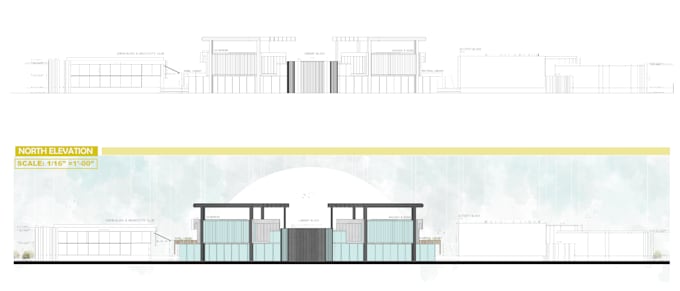 draft professional architectural working drawings