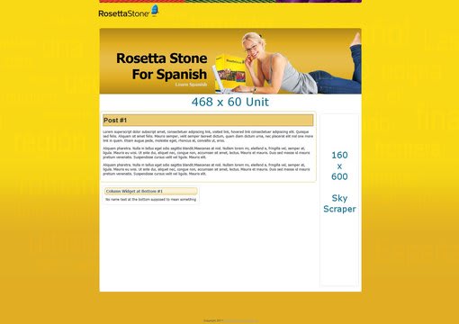 create a WordPress Theme CSS screenshot everything included