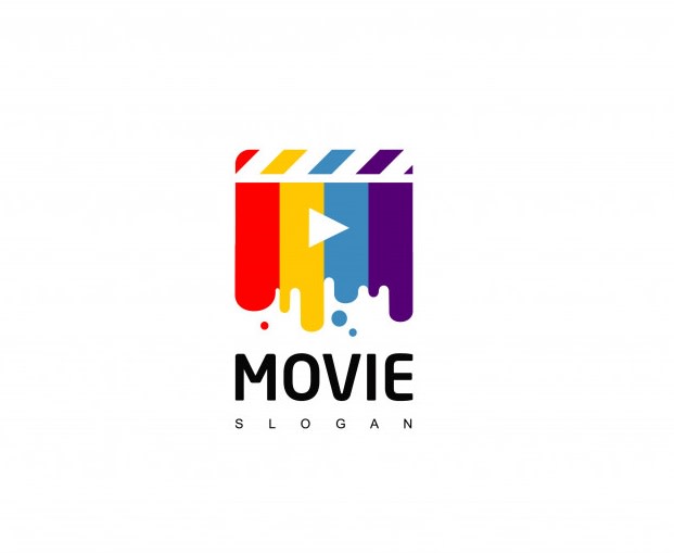 design good looking film logo with new concept