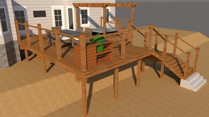 do deck frame design