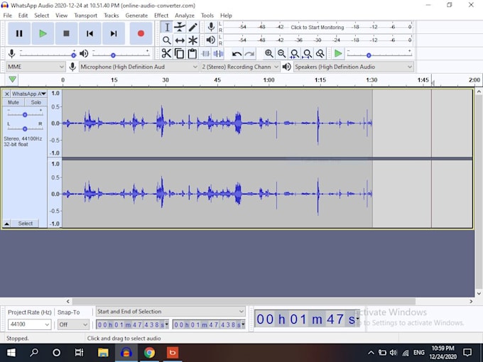 professionally edit and improve your audio