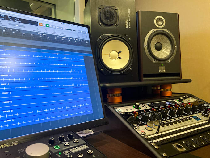 be your professional drummer for acoustic drum recording