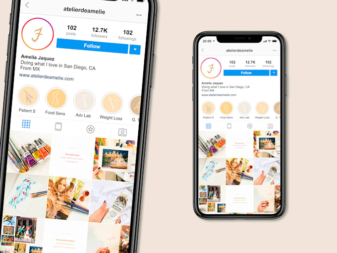 create aesthetic highlight covers for instagram