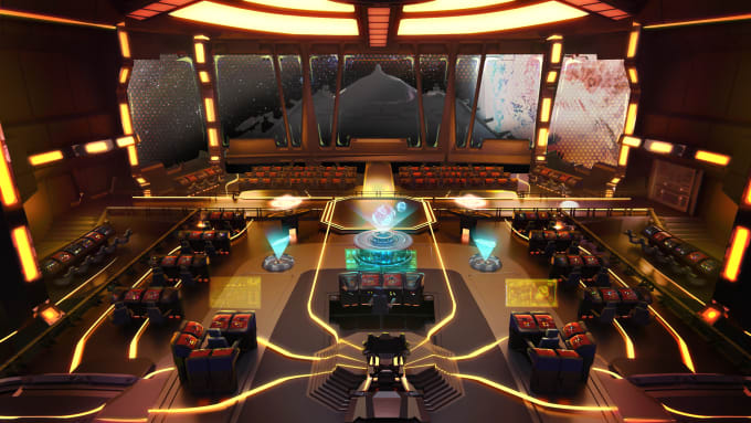 Design environment or interior concept art - Image 3