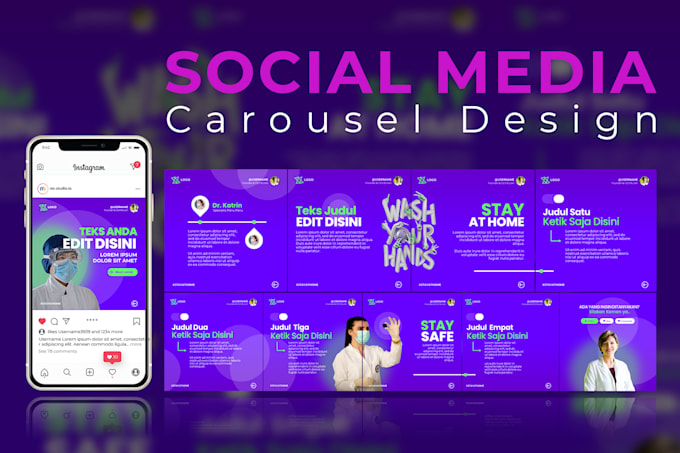 Design attractive social media carousel by Mahesexcel | Fiverr