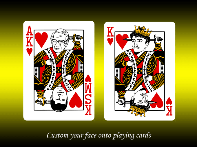 Custom Court Card With Your Face