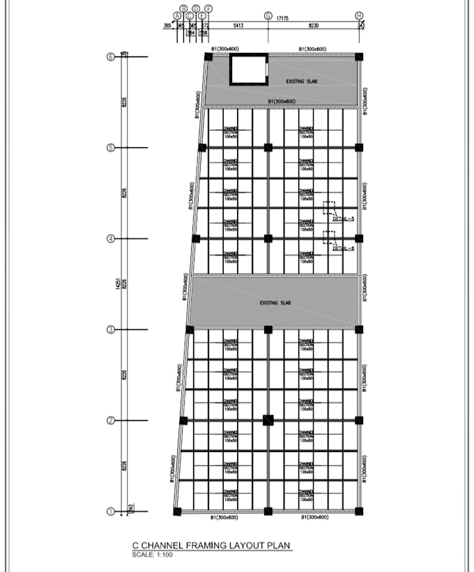 do steel structure drawing on cad