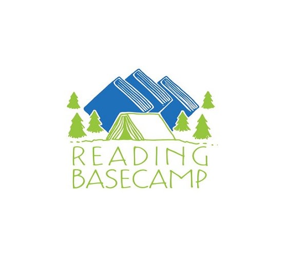 design a cool logo for reading basecamp a literacy basecamp