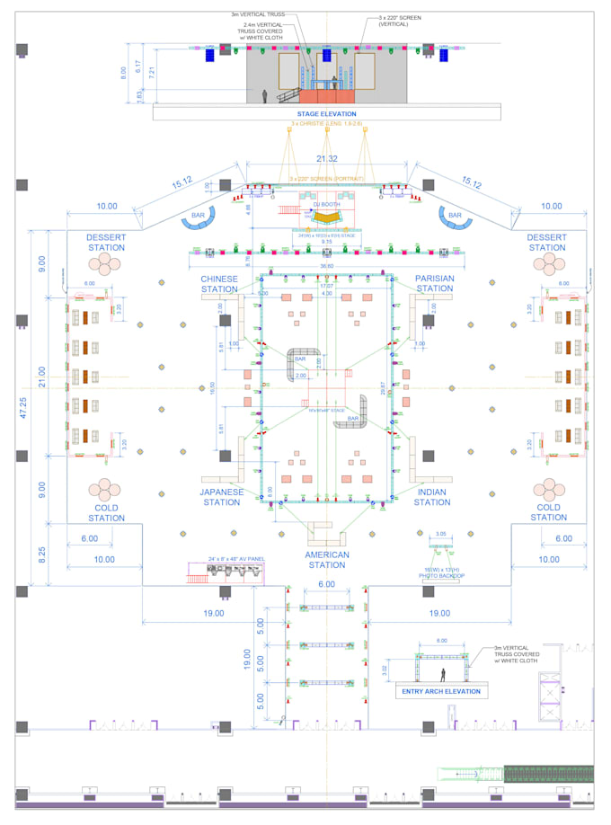 Help with your layouts for social distancing seating by Pampascual Fiverr