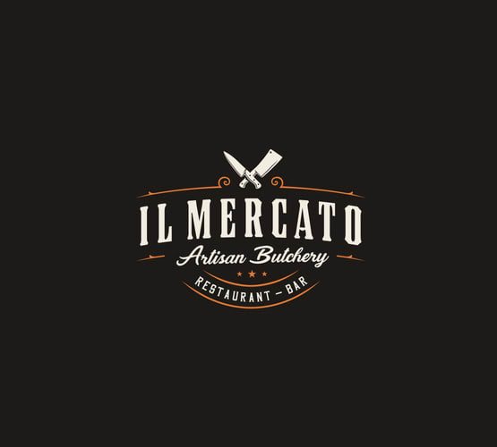 create beautiful and best seafood store logo