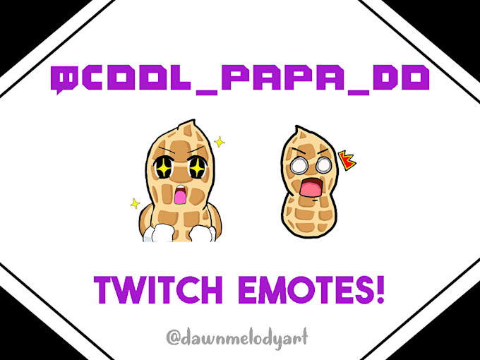 twitch emote design commissions