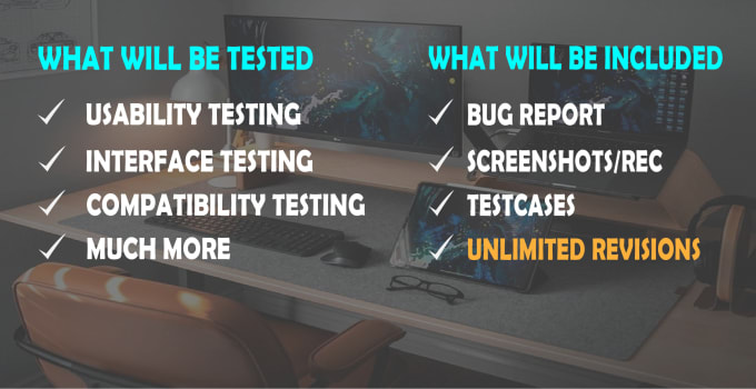 do usability testing and UI UX testing on website