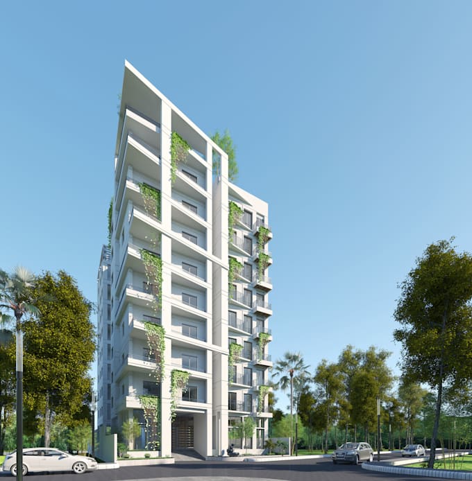 create your exterior  with realistic rendering
