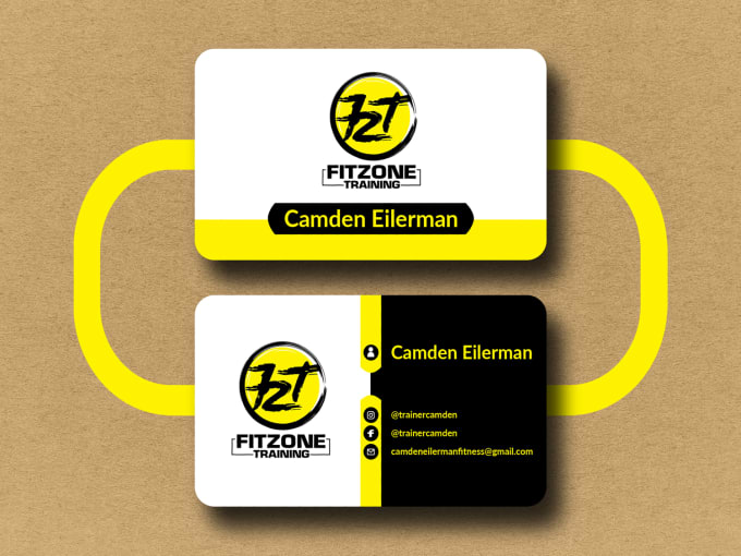 do credit card style business card design