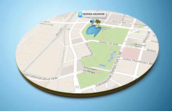 Create Your Map Into A Google 3d Map By Designmania