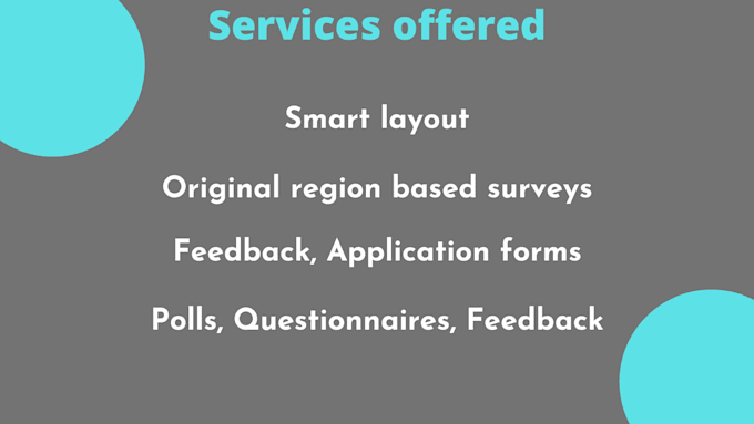 create excellent and user friendly survey, feedback form, polls in surveymonkey