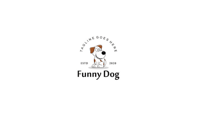 Design an awesome funny dog logo for your company by Heddamcneil25 | Fiverr