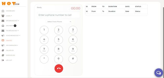 twilio hot CRM PHP