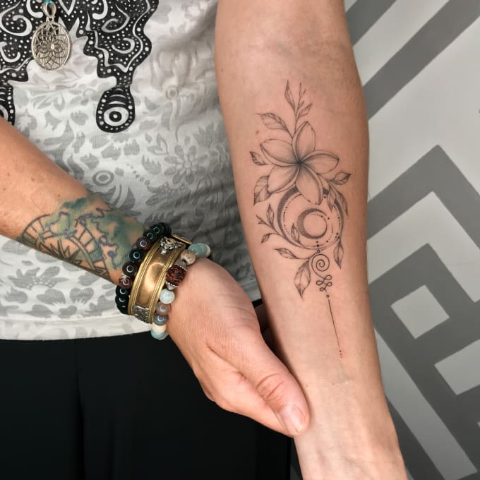 Draw custom unique tattoo design for you by Irina_bullet | Fiverr
