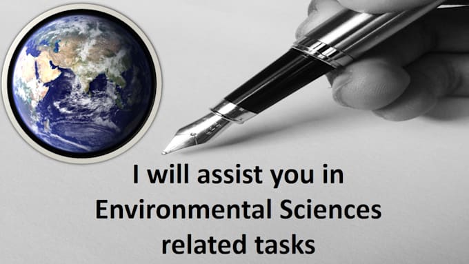 assist you in environmental sciences related tasks