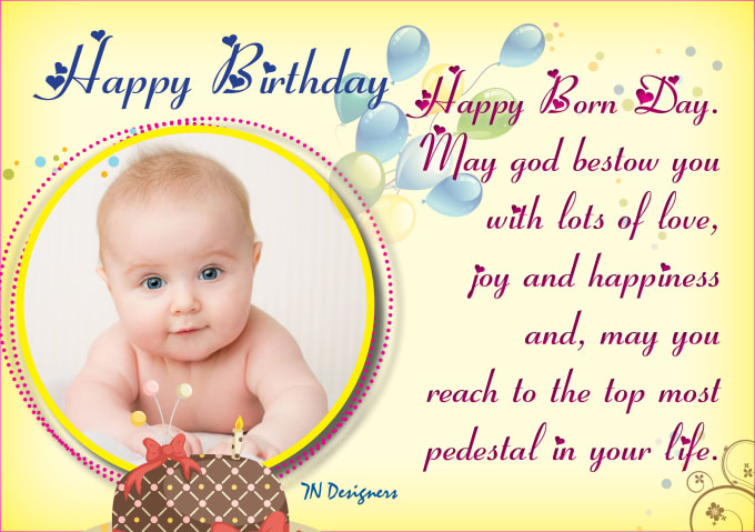 Birthday poster for friend by Navee75 | Fiverr