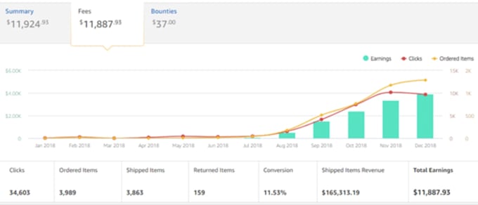build amazon niche, shareasale, clickbank affiliate website that makes money