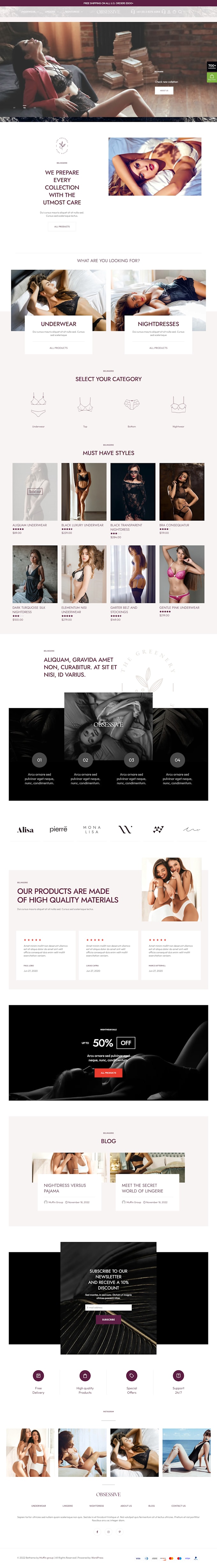 design a professional webshop by woocommerce