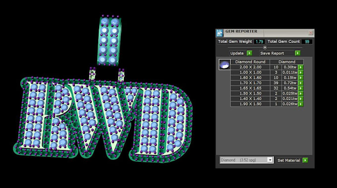 design a 3d model using matrix software that can be printed
