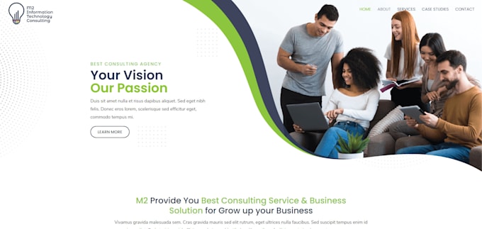 5 pages divi website design wordpress