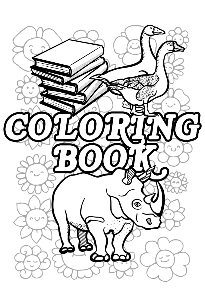 create a coloring book for children