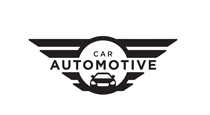 design fast automotive logo with free source file
