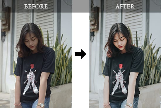 make a photo look better
