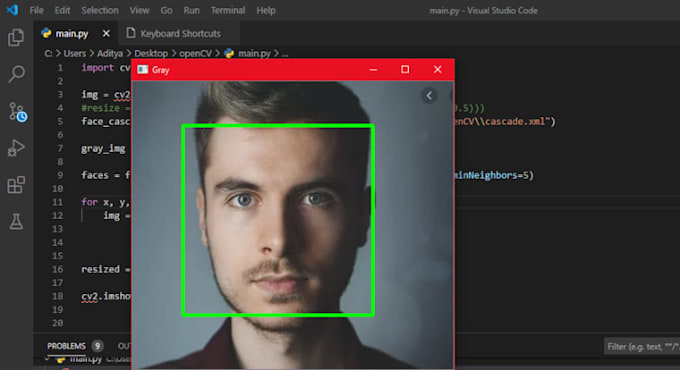 Our opencv and python projects by Krishshah99615 | Fiverr
