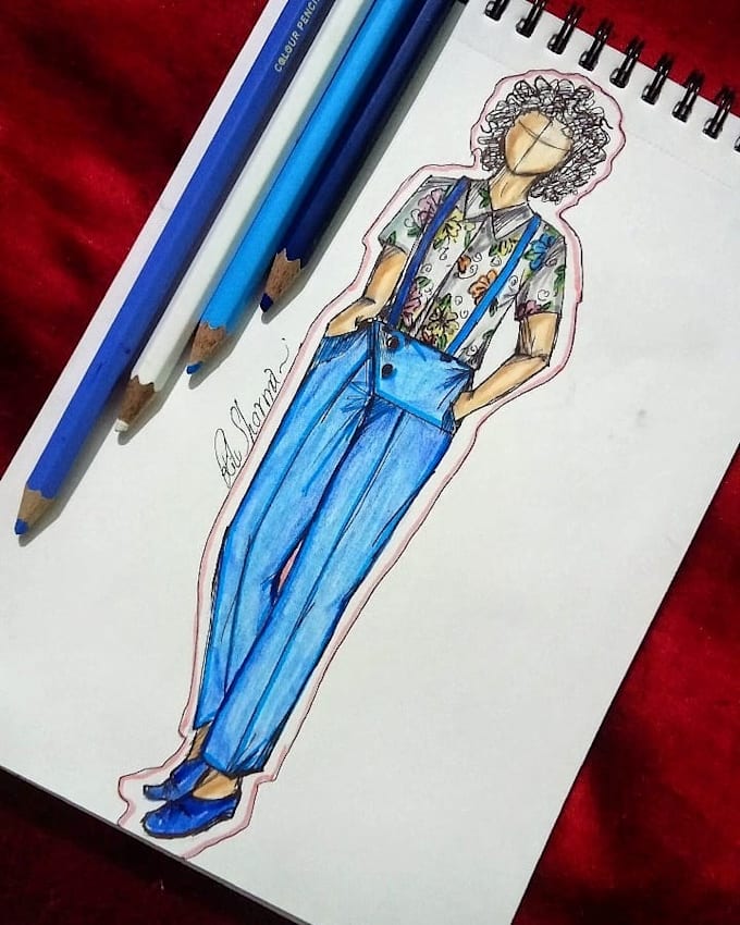 make hand made illustrations for your designs