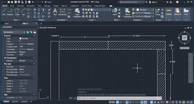 do autocad drawing,2d floor plan, within 24 hours