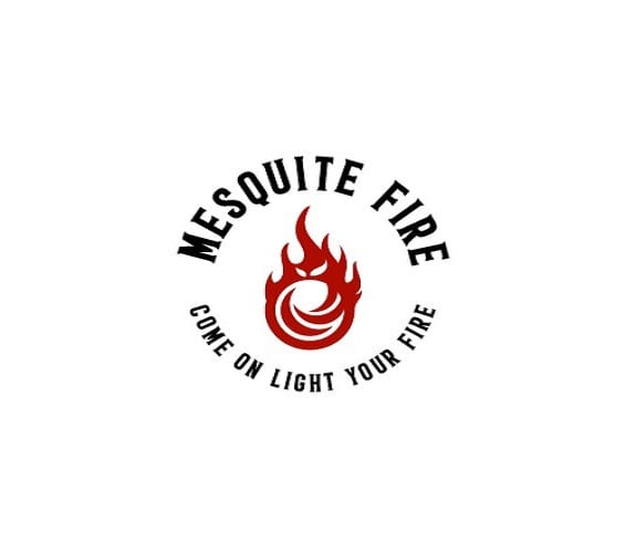 design mesquite fire launch logo