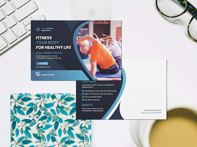create postcards, poster, flyers, and door hanger design