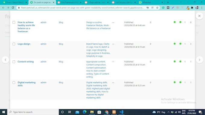 do wordpress rankmath and yoast on page seo