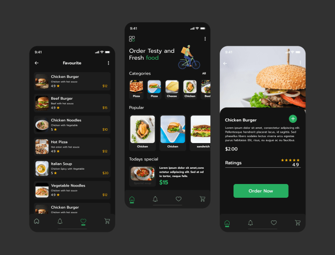 Design premium mobile app ui ux for ios and android by Jahedjubin