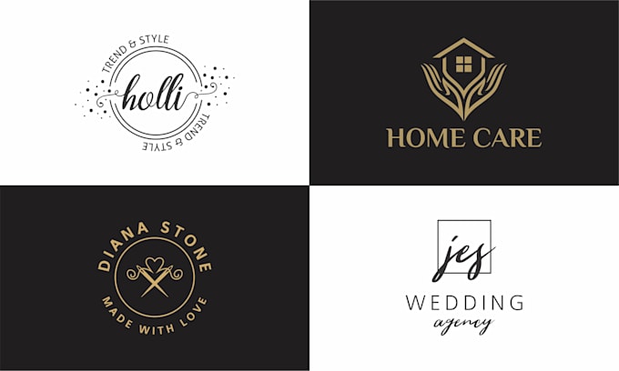 do modern minimalist luxury logo design